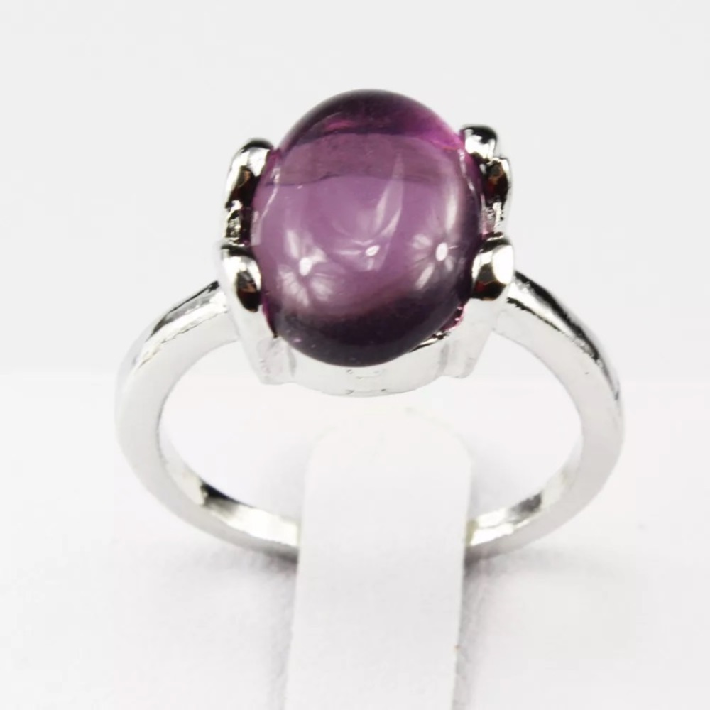 Beautiful Amethyst Silver Ring